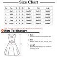 thumbnail image 3 of Viikei Plus Size Short Sleeve Dress for Women Printed V-Neck Loose Knee-Length Dress, 3 of 9