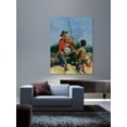 thumbnail image 3 of Marmont Hill Tangled Fishing Line by WM. Meade Prince Painting Print on Canvas, 3 of 7
