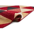 thumbnail image 5 of Well Woven Mystic Alvin Mid-Century Modern Geometric Red 7'10" x 9'10" Area Rug, 5 of 6