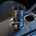 thumbnail image 3 of Shisuyan Cup Holder Tray For Car Car Drinks Holder ABS Black 1Set, 3 of 8