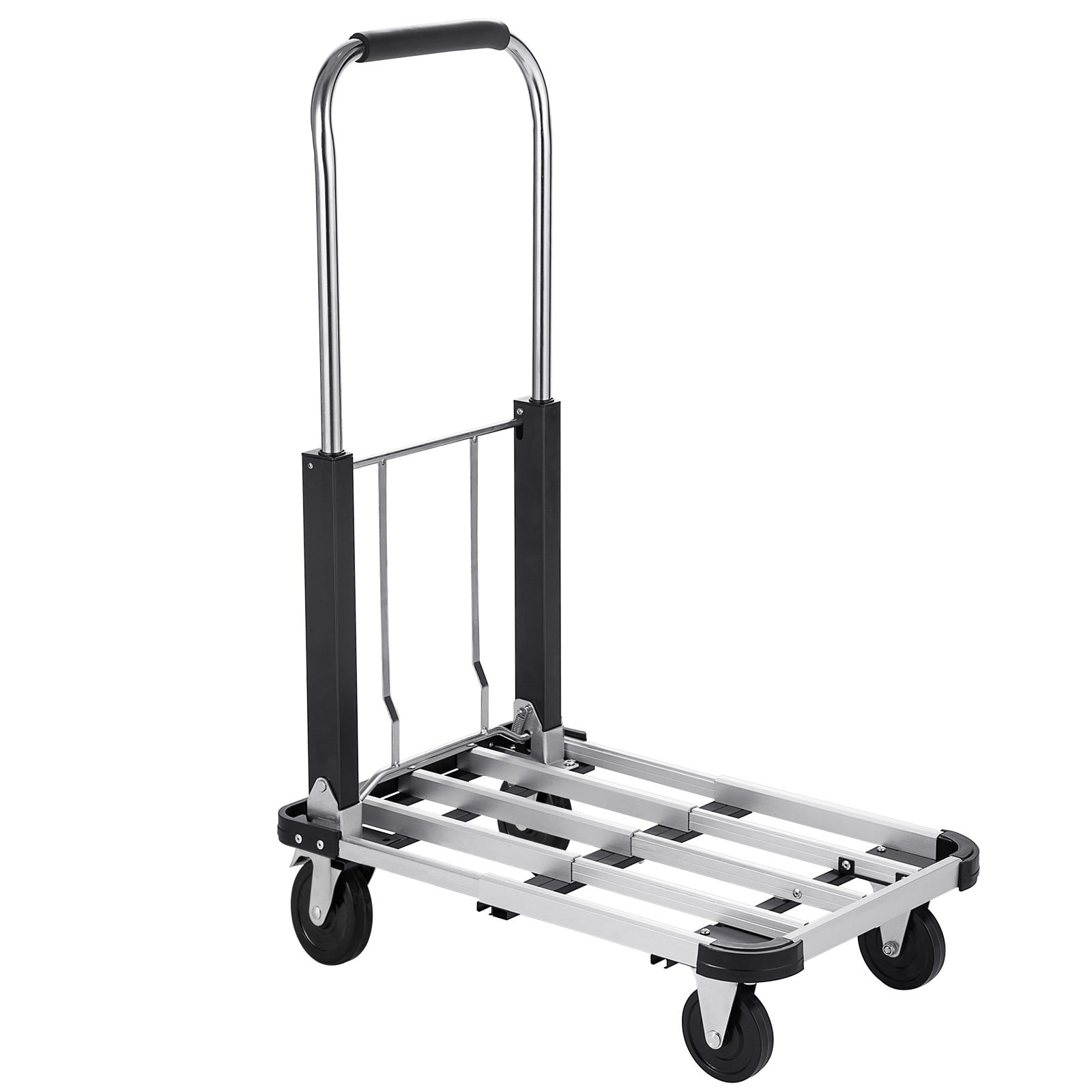 BENTISM FoldingHand Cart 330 lb Capacity Dolly Truck w/ 4 Wheels