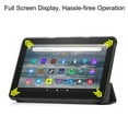 thumbnail image 2 of Case for Kindle Fire 7 Tablet 12th Generation, 2022 Release,Fire 7 Tablet Case for Kids,Premium Protective Light Weight Folio Stand Cover with Auto Wake/Sleep for Amazon fire 7" Tablet,Black, 2 of 7