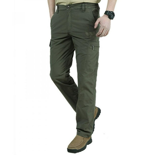 Homadles Cargo Sweatpants for Men- with Pockets Abrasion Resistant ...