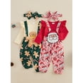 Qiylii Baby Toddler Girl 3Pcs Christmas Outfits 0 3 6 9 12 18 Months