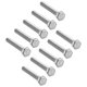 thumbnail image 1 of Tornillos Hexagonales Uxcell M10-1.5 x 100mm A2-70(304) Acero Inoxidable 4 Paquete, 1 of 3
