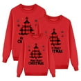 thumbnail image 4 of breaise Matching Family Christmas Sweatshirt Ugly Holiday Graphic Pullover Long Sleeve Crewneck Sweatshirt Casual, 4 of 4
