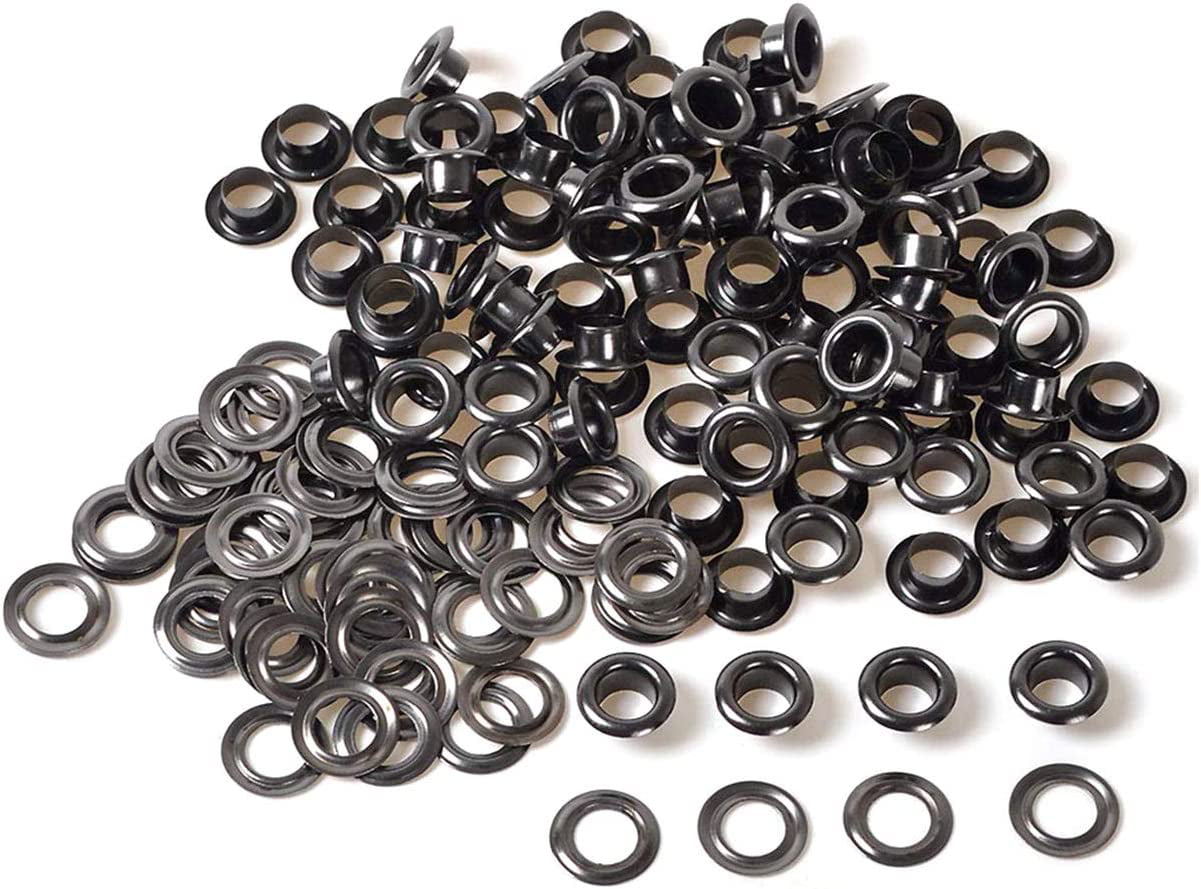 Aluminium eyelets and grommets for banners 10 12 or 17 mm