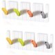 thumbnail image 1 of Paquete de 2 ganchos de pared con forma de piano con 4 ganchos retráctiles, perchero montado en la pared (color) ZefeiWu 1327533438292, 1 of 1