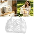 thumbnail image 2 of 10"x 4.2"x 8.7" Small Jelly Bags - Reusable Gift Basket | Beach Bag, Bridal, Easter Basket For Women Men, 2 of 6
