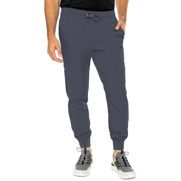 Med Couture Pantalon de Jogging Bowen pour Hommes - Parfait pour Tenue Décontractée et Modes de Vie Actifs MC777, Étain, Grand