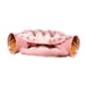 thumbnail image 2 of Túnel para gatos con juguete, acogedor escondite, casa para gatos, cueva, nido para gatos, túnel de juego, cama para gatos, túnel para mascotas para Rosa, 2 of 9