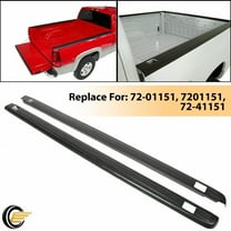 Bed Rail Cover Caps For 1999-2006 Chevy Silverado / GMC Sierra 6.5FT Bed 7201151