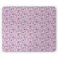 thumbnail image 1 of Magnolia Mouse Pad, Flower Bloom Pattern with Grunge Effect Botanical Garden Art Design, Rectangle Non-Slip Rubber Mousepad, Ruby Dark Blue and Lilac, by Ambesonne, 1 of 2