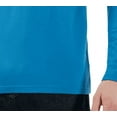 thumbnail image 3 of Berghaus Organic Big Logo Long Sleeve 4A001109FU5 T-Shirt Blue UK-XL, 3 of 7