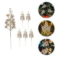 thumbnail image 5 of OUNONA Christmas Tree Decorations, 6 Pcs Golden Artificial Berries for Holiday Decor, Festive Season Accessories, 5 of 5