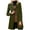 Green, variant on Women's Winter Wool Blend Pea Coat Single Breasted Lapel Collar Casual Trench Coat Work Business Outerwear (Red, M)