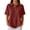 Wine, variant on Stichou Womens Polo Shirts Short Sleeve Button Waffle Knit Golf Tee Cotton Business Casual 2026 Summer Work Tops Navy S