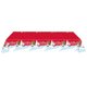 thumbnail image 3 of ¡Ahorros para la vuelta al cole! Manteles navideños desechables de PVC con estampado navideño, decoración para fiestas, 137 x 274 cm, color bronce, dorado, azul pálido, negro, para fiestas de, 3 of 8
