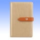 thumbnail image 3 of Funda creativa tipo folio para teléfono, autoadhesiva, de piel sintética, con bolsillo trasero tipo parche (dorada), 3 of 7
