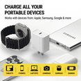 thumbnail image 3 of Scosche SHPDC20WT-2PRP PowerVolt 20W USB-C Fast Charging Power Adapter Wall Plug, White 2 Pack, 3 of 7