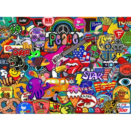 UPC: 0709786067978 | Willow Creek Press Patches of Fun 1000-Piece Puzzle