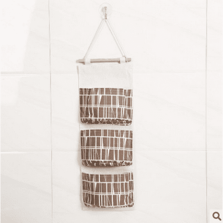 Asewan 3 Pocket Waterproof Wall Mounted Storage Bag Over The
