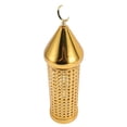 thumbnail image 1 of Handmade Gold Wind Lamp Party Ornament, Iron Lantern Candle Holder for Wedding Decoration, Home Decor with Aromatherapy Function, for Indoor and Outdoor, 1 of 7