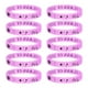 thumbnail image 1 of KAKOWELY 10 pulseras de silicona luminosas para la fiesta de graduación de 2025. Ideales para eventos y celebraciones. Suministros para fiestas de graduación., 1 of 5