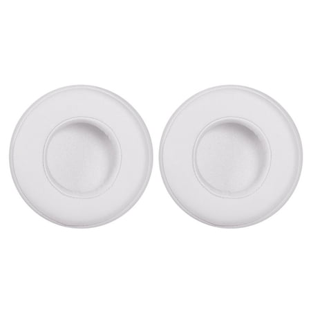 1Pair Noise-Cancelling Foam Pad Headset Earmuffs Ear Cushion Earbuds Cover Headphones Accessories Ear Pads WHITE