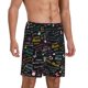 thumbnail image 2 of Fotbe I love you Mom Pantalones Cortos de Pijama para Hombre, Ropa de Dormir, Pantalones de Pijama Cortos para Hombre-Large, 2 of 6