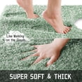 thumbnail image 3 of Alfombra de baño Yimobra, en forma de U, lavable, 60 x 50 cm, ligera, 3 of 9
