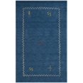thumbnail image 1 of Safavieh Himalaya 8'9" X 12' Hand Loomed Wool Pile Rug in Blue, 1 of 3