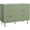 Matt gray green, variant on GAOMON 47.2"W 6-Drawer Dressers, Black Fluted Wide Chest, Deep Drawers, Bedroom & Living Room Organizer