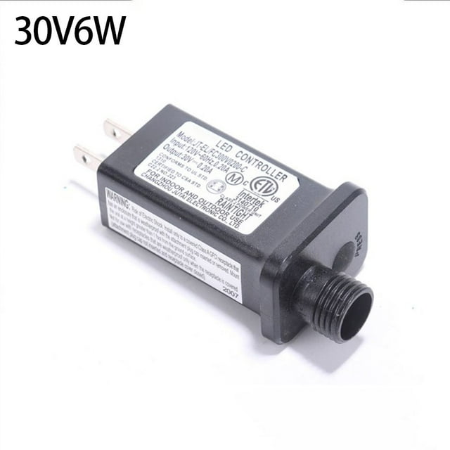 5V/24V/30V LED Fairy Light Power Adapter US Transformer Driver Power Supply Adapter Electrical Outlet Connectors