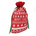 thumbnail image 3 of Christmas Gift Bag Drawstring Cute Portable Storage Candy Bag Packaging Non-woven Bags, 3 of 6