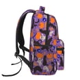 thumbnail image 3 of Easygdp Halloween Black Cats Mochila Ergonómica Versátil para Laptop - Múltiples Bolsillos, Correas Ajustables, Unisex para Escuela, Viajes y Actividades al Aire Libre-One Size, 3 of 5