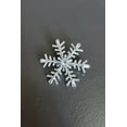 thumbnail image 4 of Bluebelljewels Round Cut Cubic Zirconia Snowflake Brooch Pin 14K White Gold Finish Silver, 4 of 4