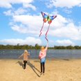thumbnail image 4 of Kite Kaiciuss Butterfly Rainbow para niños y adultos, 4 of 6