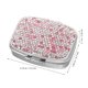 thumbnail image 2 of unbranded Organizador De Pastillas Compacto Rosa Para Almacenamiento Y Viaje Diario, 2 of 6