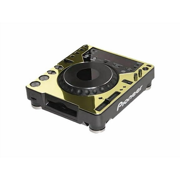 Odyssey Cases AFPCDJ1000GOLD New Gold Faceplate For Pioneer Cdj-1000 Cd Stereo