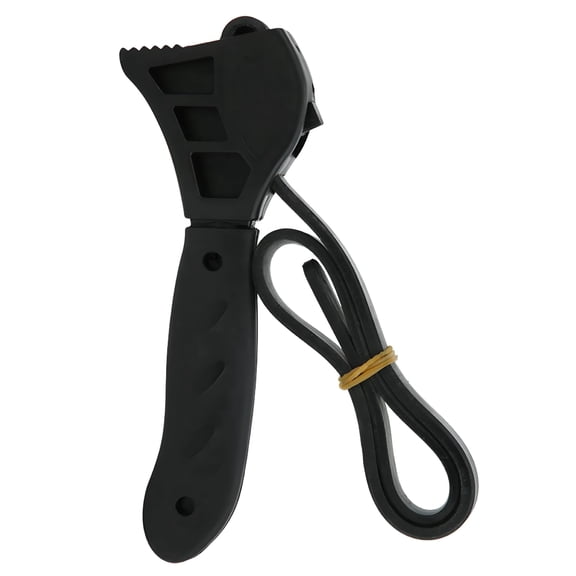 ZEPARO Strap Wrench Rubber Belt Spanner Bottle Opener Adjustable Oil Filter Repair Tool