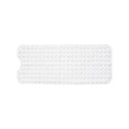 thumbnail image 2 of Zynviq Solid Color Bathroom Rugs 15" X 27.6" Bath Rugs Pvc Absorbent Rectangular Washable White Small Rug for Bathroom, 2 of 6