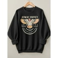 thumbnail image 3 of Free Bird Sweatshirt Vintage Eagle Graphic Long Sleeve Tees Casual Band Music Country Concert Clothing, 3 of 7