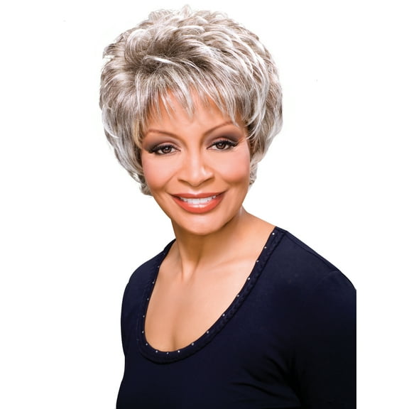 Foxy Silver Gail Wig Syn - Color 1