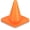Orange, variant on Champion Sports 9" High Visibility Flexible Vinyl Cone for Athletics, Practices and Social Events, Orange