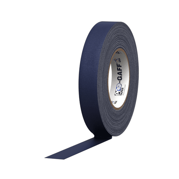 Pro Tapes Pro-Gaff Gaffers Tape: 1 in x 55 yds. (Dark Blue)
