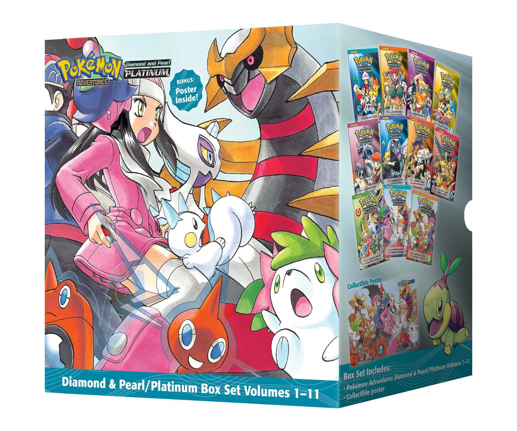 Pokémon Adventures Diamond And Pearl Platinum Box Set 3362