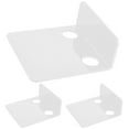 thumbnail image 4 of Estante de almacenamiento para Monitor de bebé, estante de pared flotante pequeño para altavoz, cámara de seguridad, 3 uds., 4 of 5