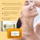 thumbnail image 4 of Jabón de manos con cúrcuma y kójico. Jabón de baño que ilumina y blanquea para unificar el color. Exfoliación suave y nutrición sin sensación de tirantez., 4 of 5