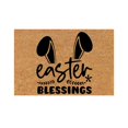 thumbnail image 1 of Easter Bunny Welcome Mat Spring Festival Indoor Entryway Rug Unique Home Foot Mat For Holiday Celebration, 1 of 7